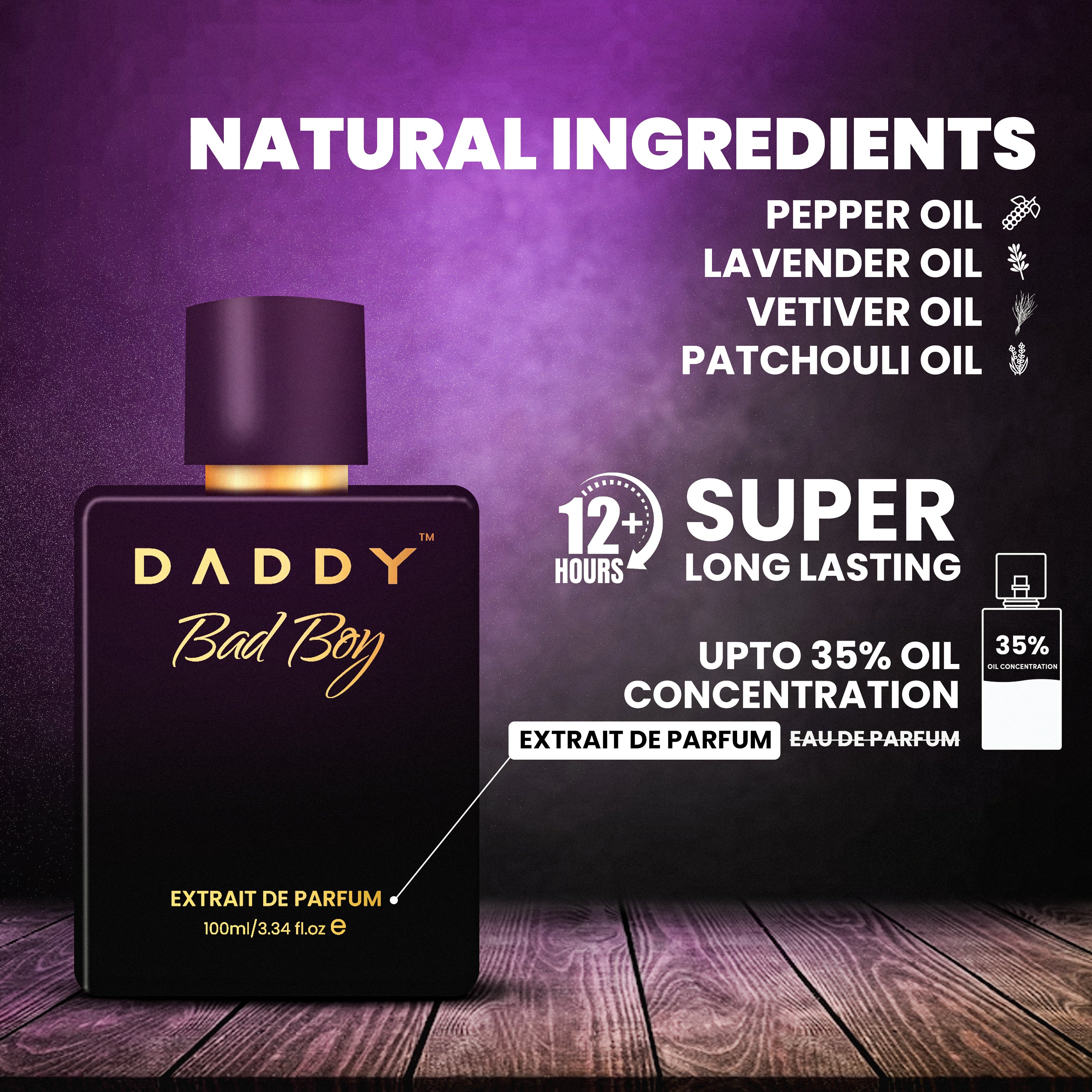 Daddy Bad Boy - Extrait De Parfum Premium
