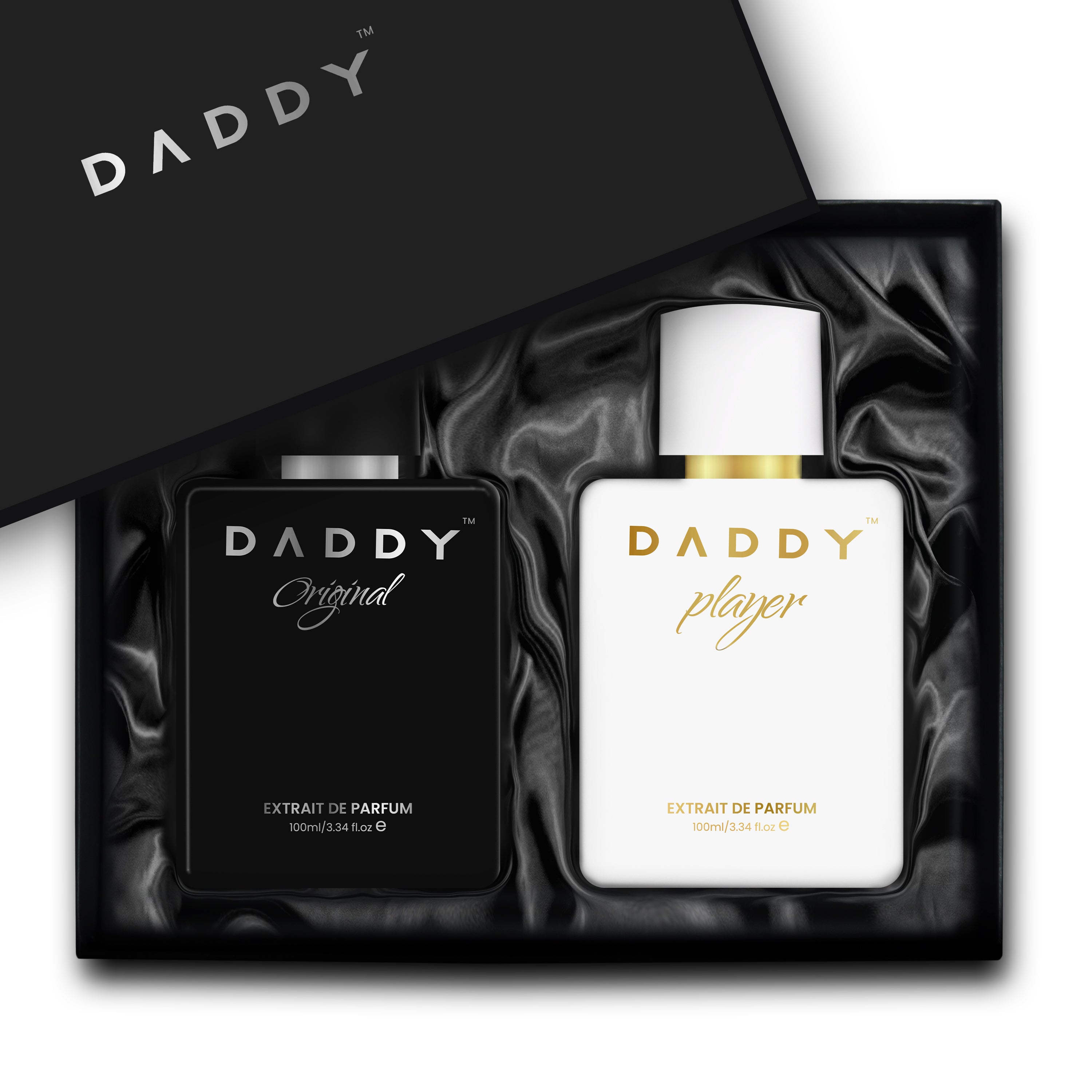 Daddy King Combo - Daddy Original (100ml)+ New Daddy Player (100ml) Extrait De Parfum For Men