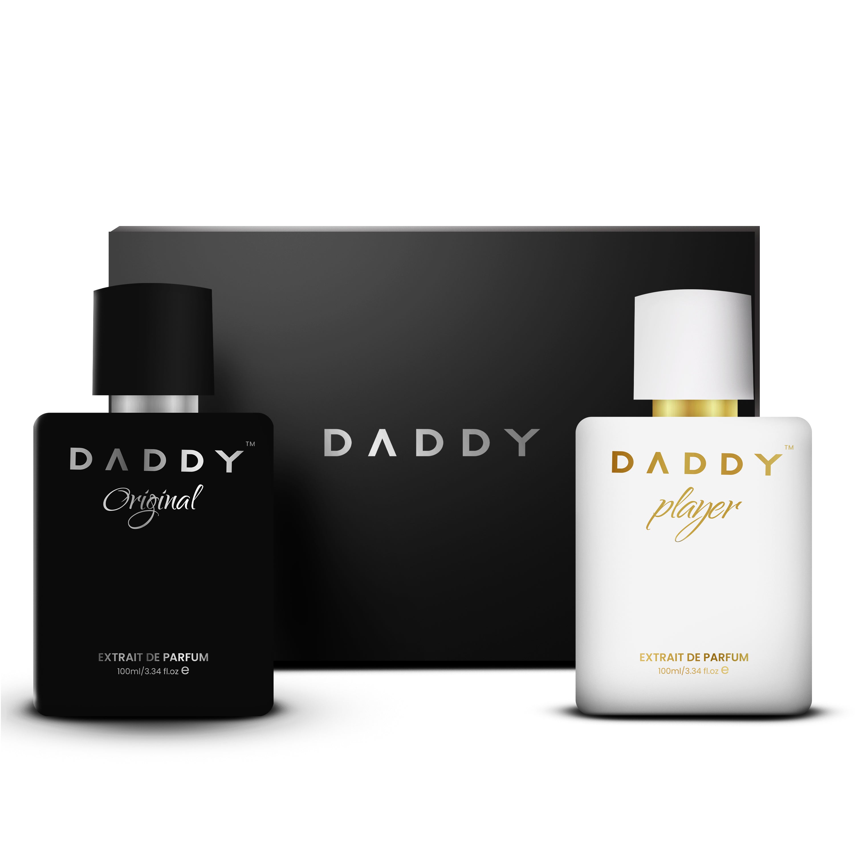 Daddy King Combo - Daddy Original (100ml)+ New Daddy Player (100ml) Extrait De Parfum For Men
