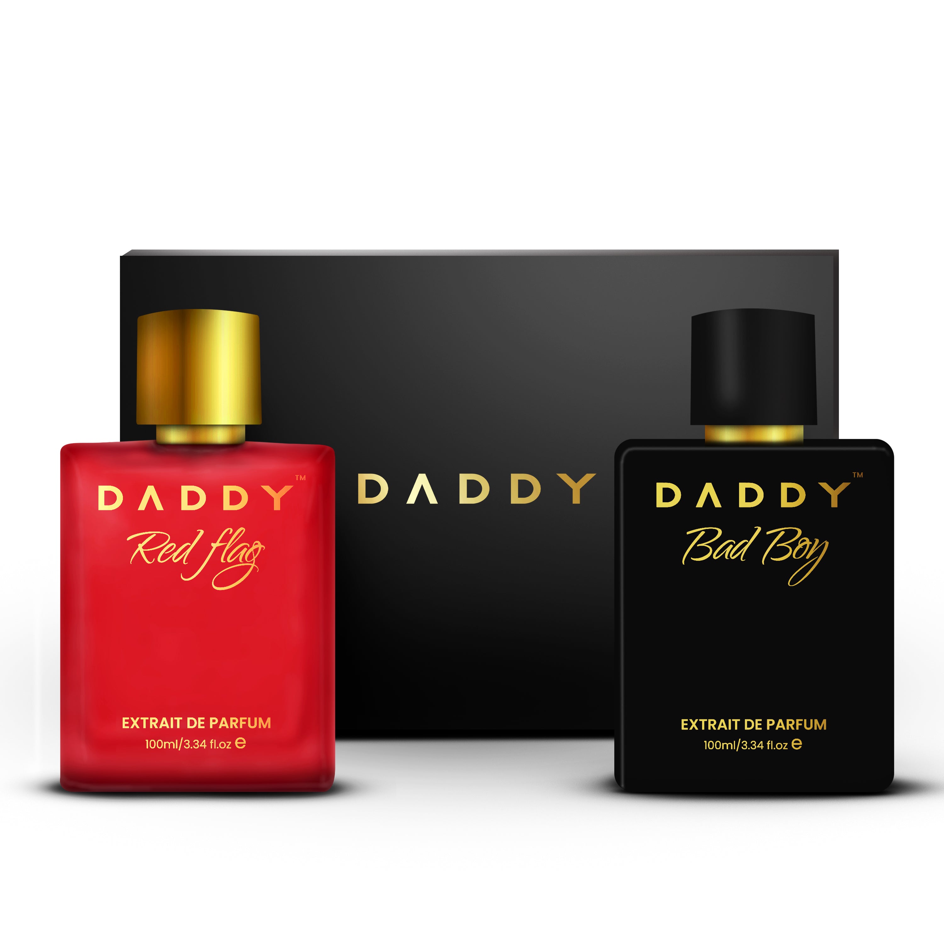 Daddy Emperor Combo - Daddy Red Flag (100ml)+ Daddy Bad Boy (100ml) Extrait De Parfum For Men