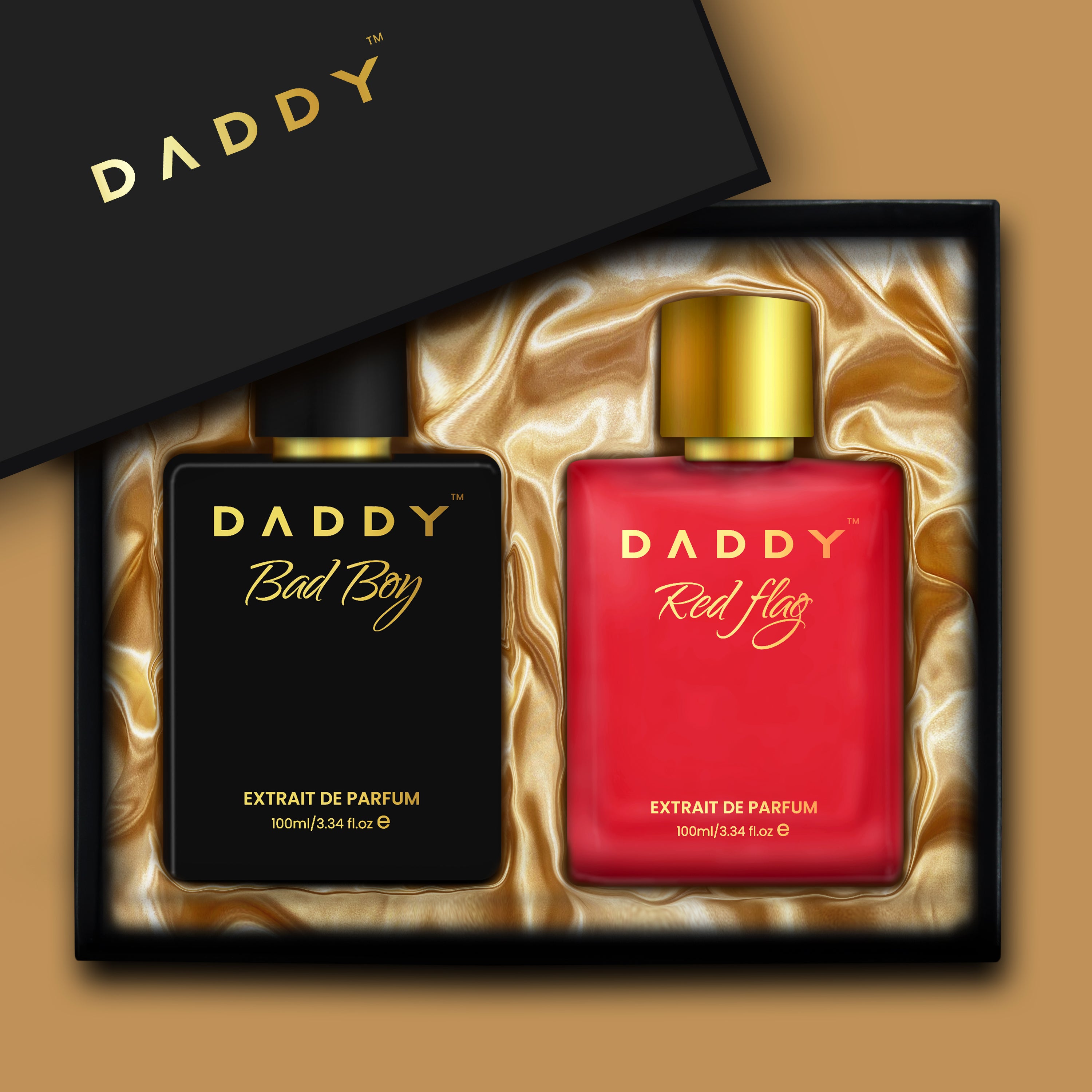 Daddy Emperor Combo - Daddy Red Flag (100ml)+ Daddy Bad Boy (100ml) Extrait De Parfum For Men