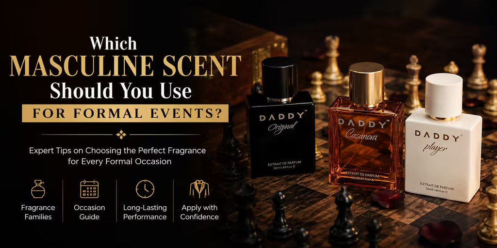 Which Masculine Scent Should You Use for Formal Events?