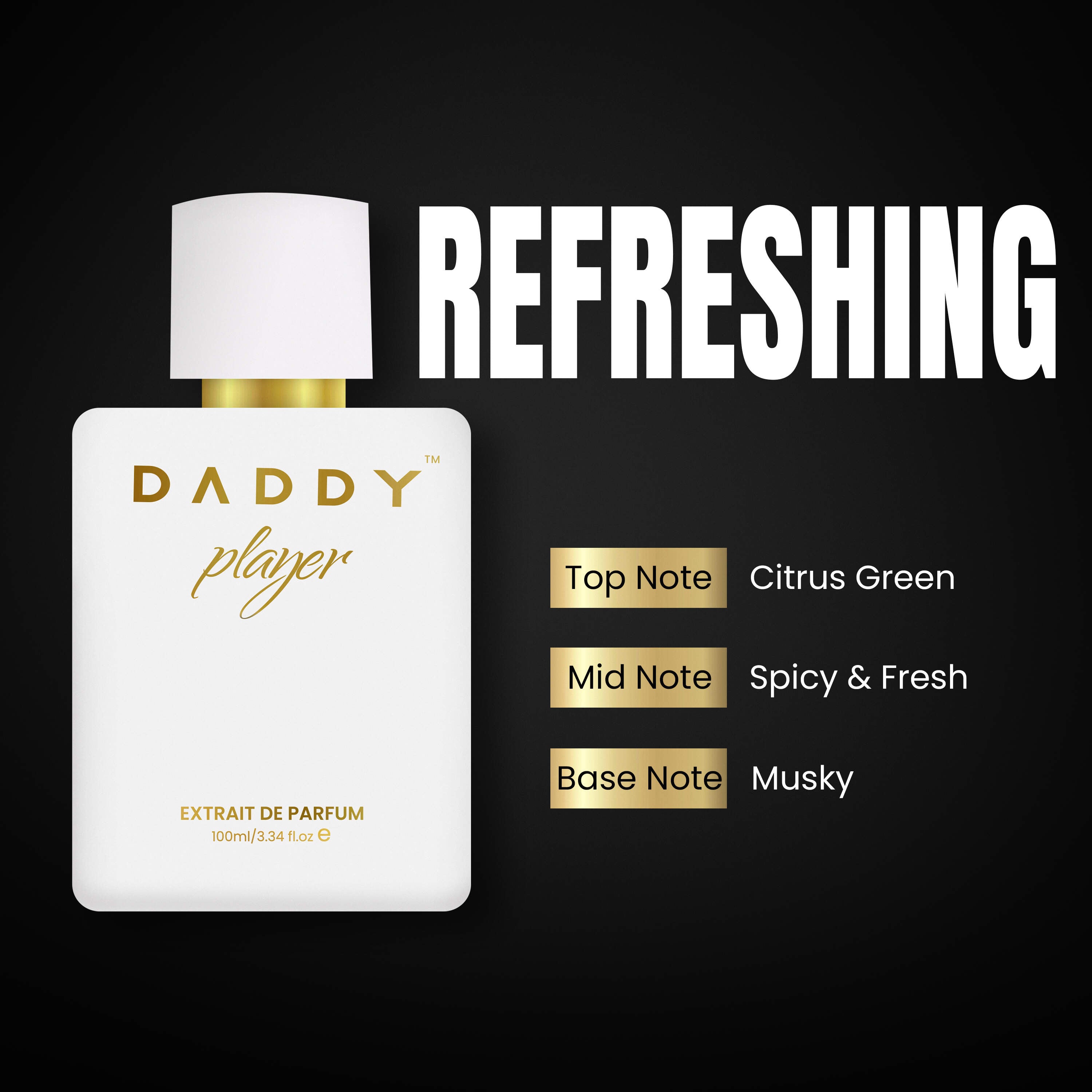 Daddy Player - Extrait De Parfum For Men [100ml]