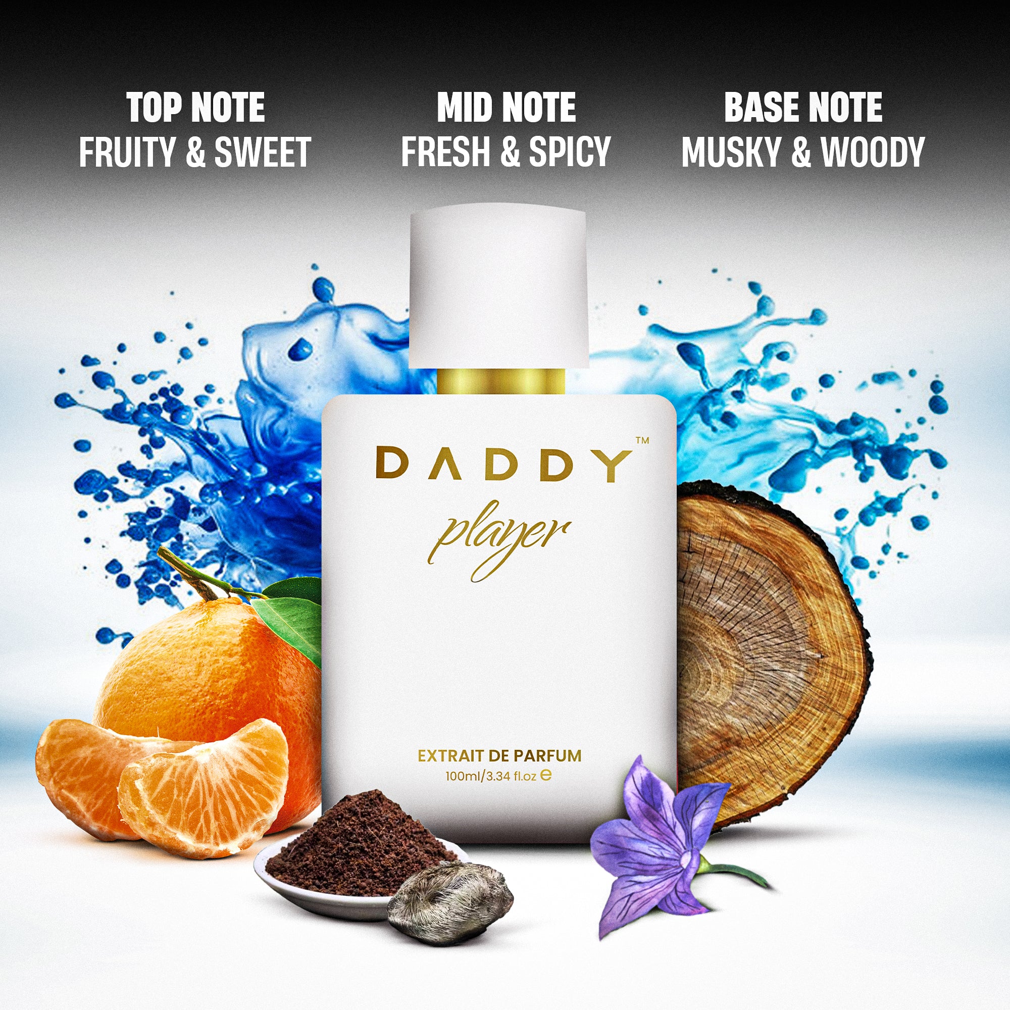 Daddy Player - Extrait De Parfum For Men [100ml]