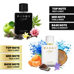 Daddy King Combo - Daddy Original (100ml)+ New Daddy Player (100ml) Extrait De Parfum For Men