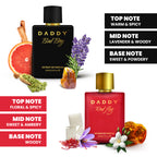 Daddy Emperor Combo - Daddy Red Flag (100ml)+ Daddy Bad Boy (100ml) Extrait De Parfum For Men