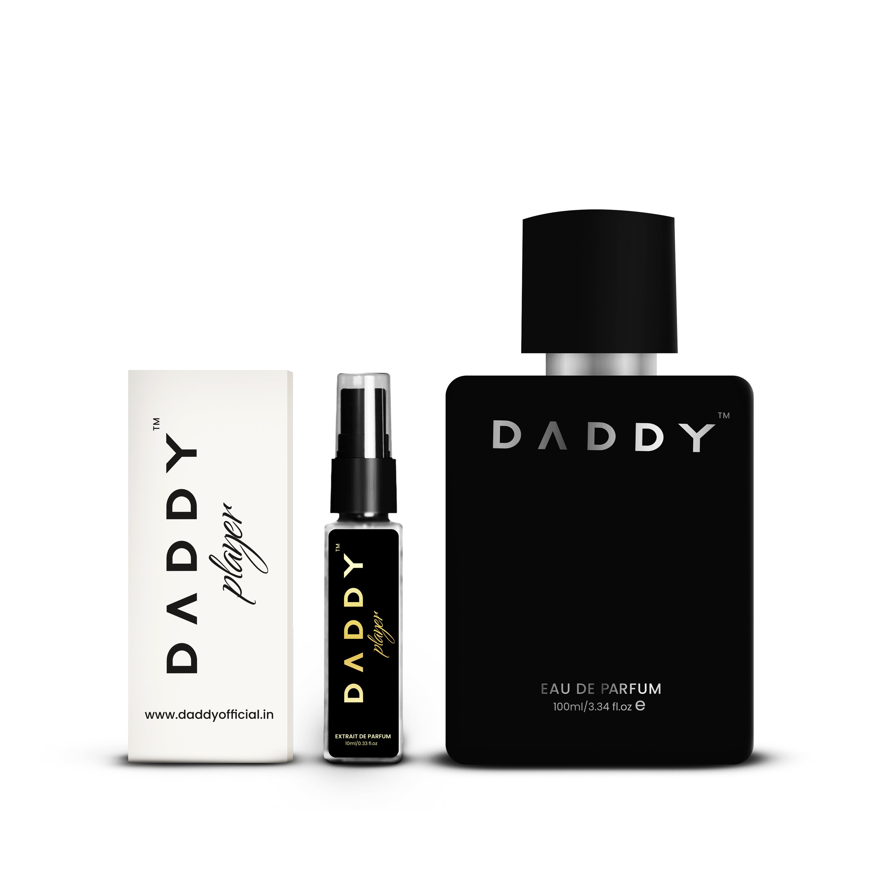 Daddy Player - Extrait De Parfum (10ml)+ Daddy original - Extrait De Parfum (100ml)