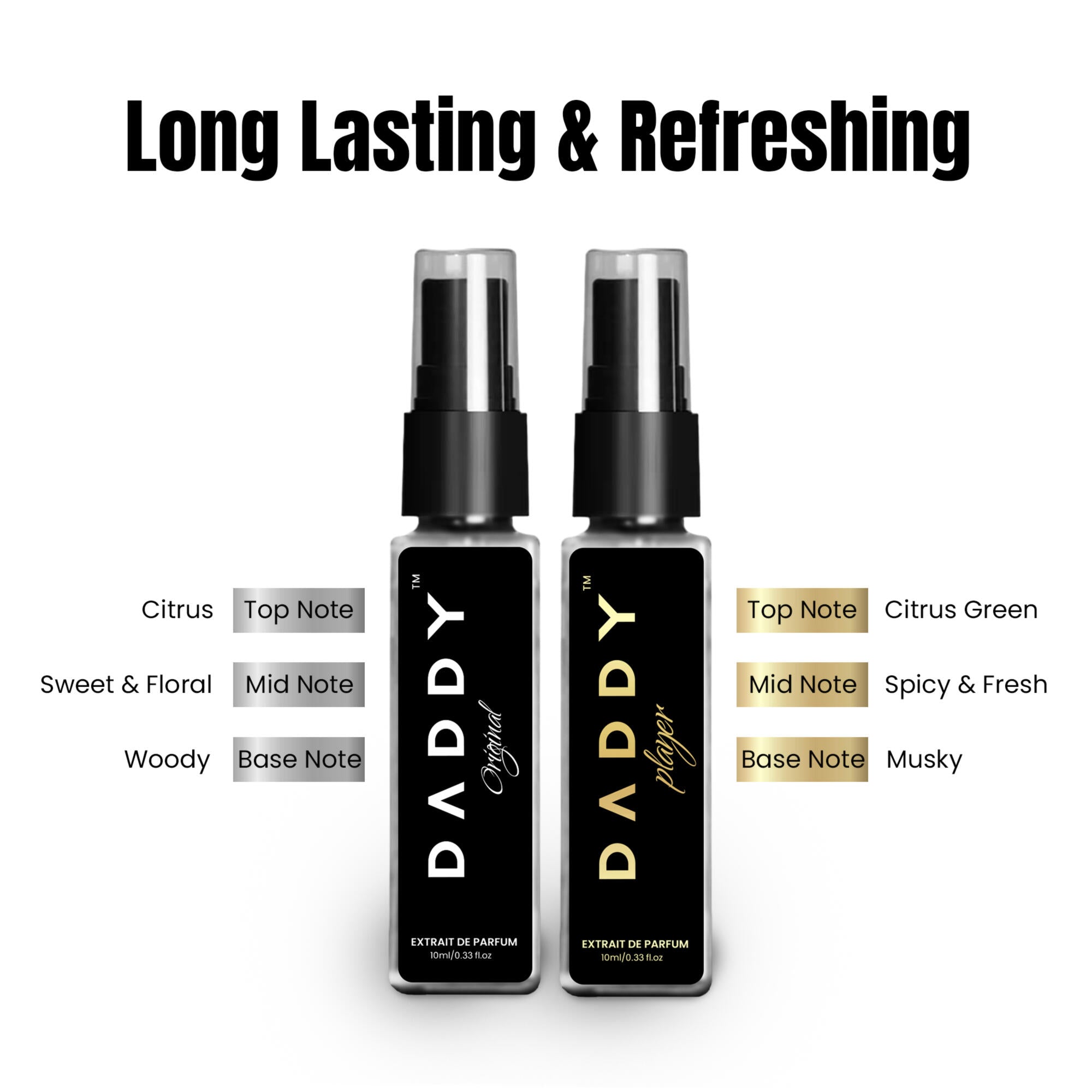 Daddy Starter Combo - Daddy Original (10ml)+ Daddy Player (10ml)