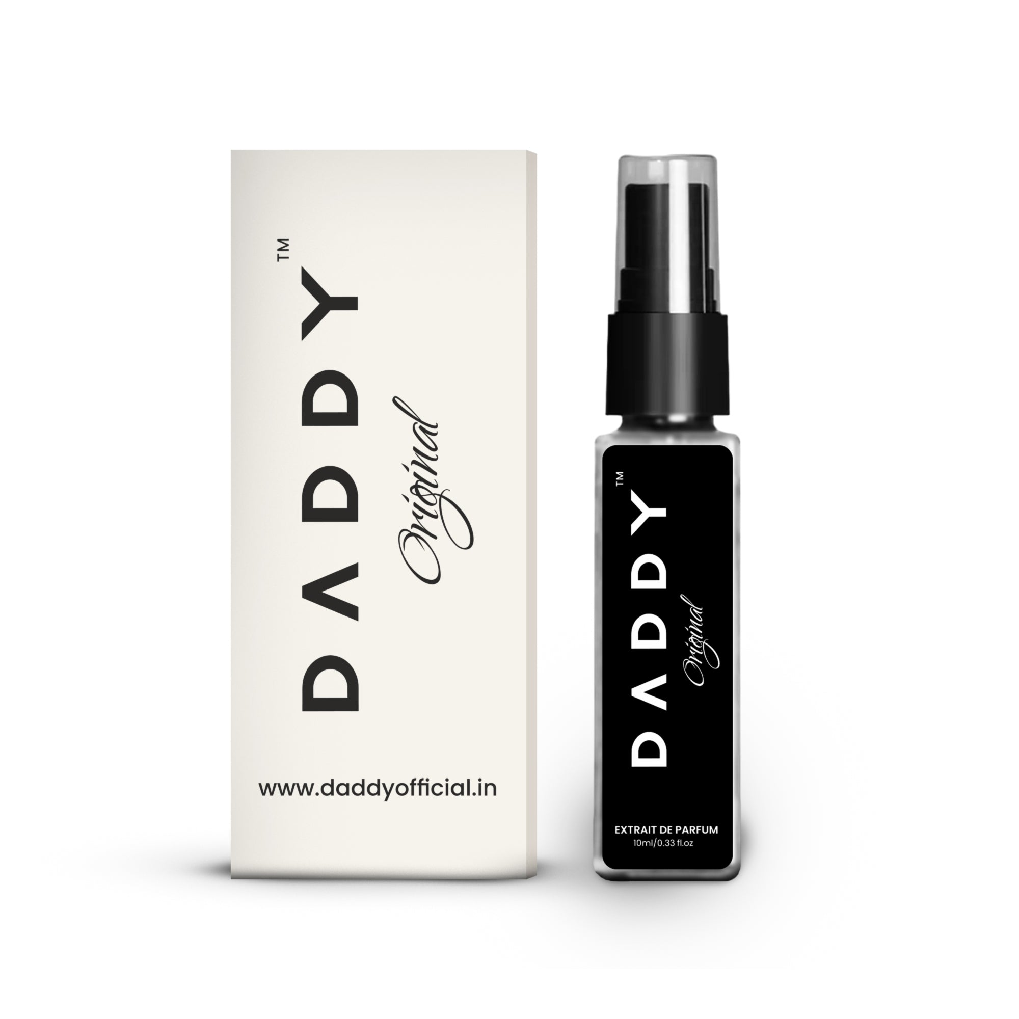 Daddy Original (Extrait De Parfum) For Men + Daddy Oversized Black Cotton Tshirt