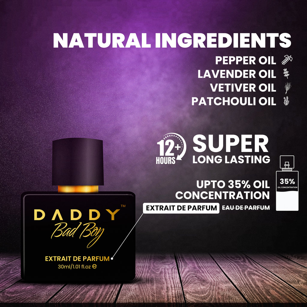 Daddy Power Combo - Daddy Red Flag (30ml)+ Daddy Bad Boy (30ml) Extrait De Parfum