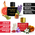 Daddy Power Combo - Daddy Red Flag (30ml)+ Daddy Bad Boy (30ml) Extrait De Parfum