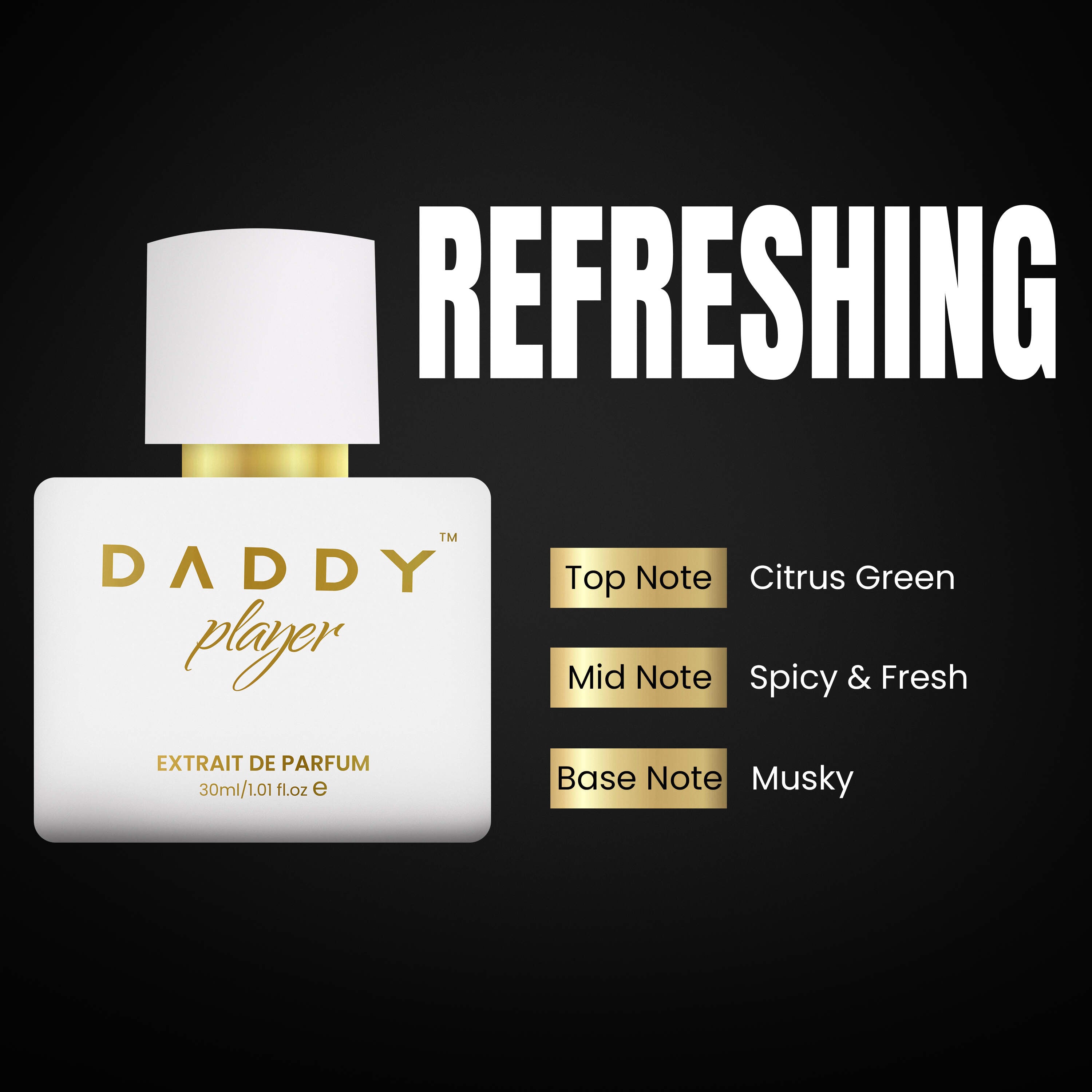 Daddy Player - Extrait De Parfum For Men [30ml]