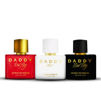 DΛDDY Signature Trio - Daddy Red Flag (30ml)+ Daddy Bad Boy (30ml)+ New Daddy Player (30ml) Extrait De Parfum