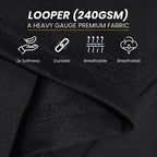 Daddy Oversized Black Cotton Tshirt For Men