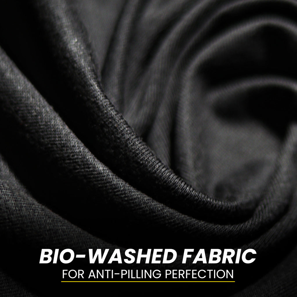 Daddy Oversized Black Cotton Tshirt For Men